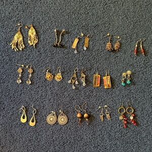 Elegant Colorful Dangle Earrings